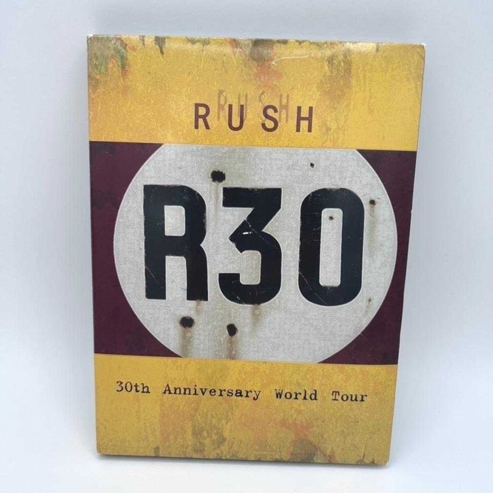 Rush R30 30th Anniversary World Tour 2-Disc DVD Deluxe Edition Set with Booklet